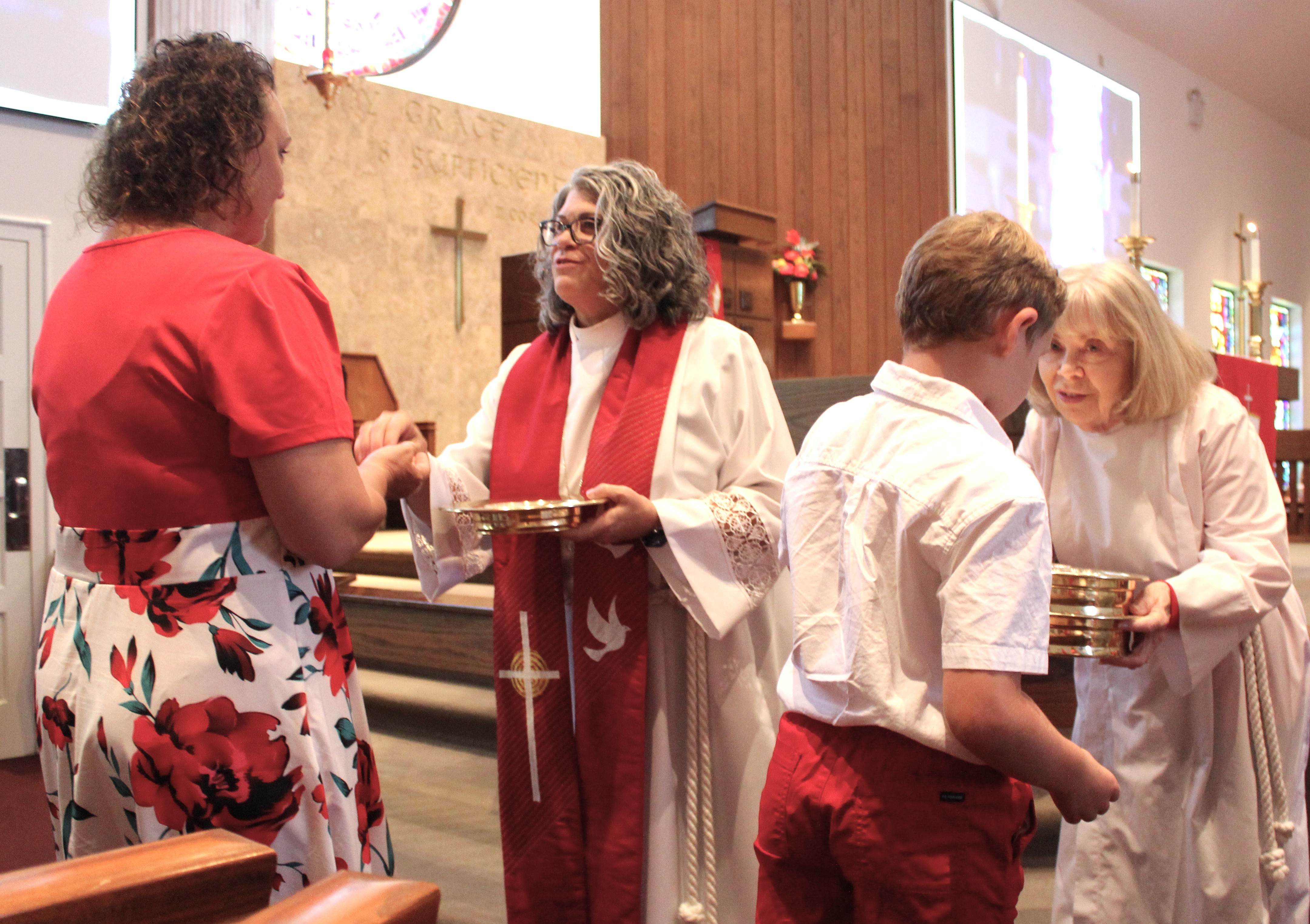 Holy Communion at Grace